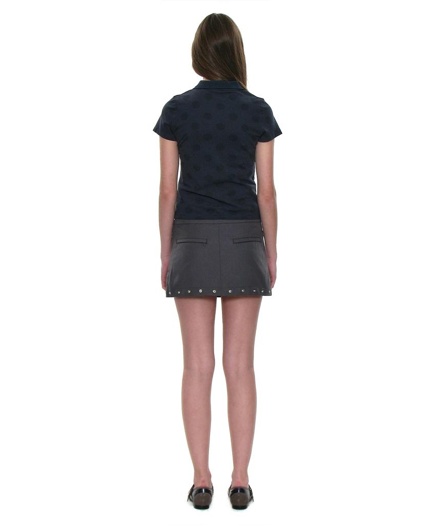 Partimento Women Studded Strap Mary Jane_Navy