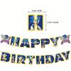 Sonic the Hedgehog-Themed Aluminum Foil Digital Balloon Set—Children's Birthday Party Banner and Decorations