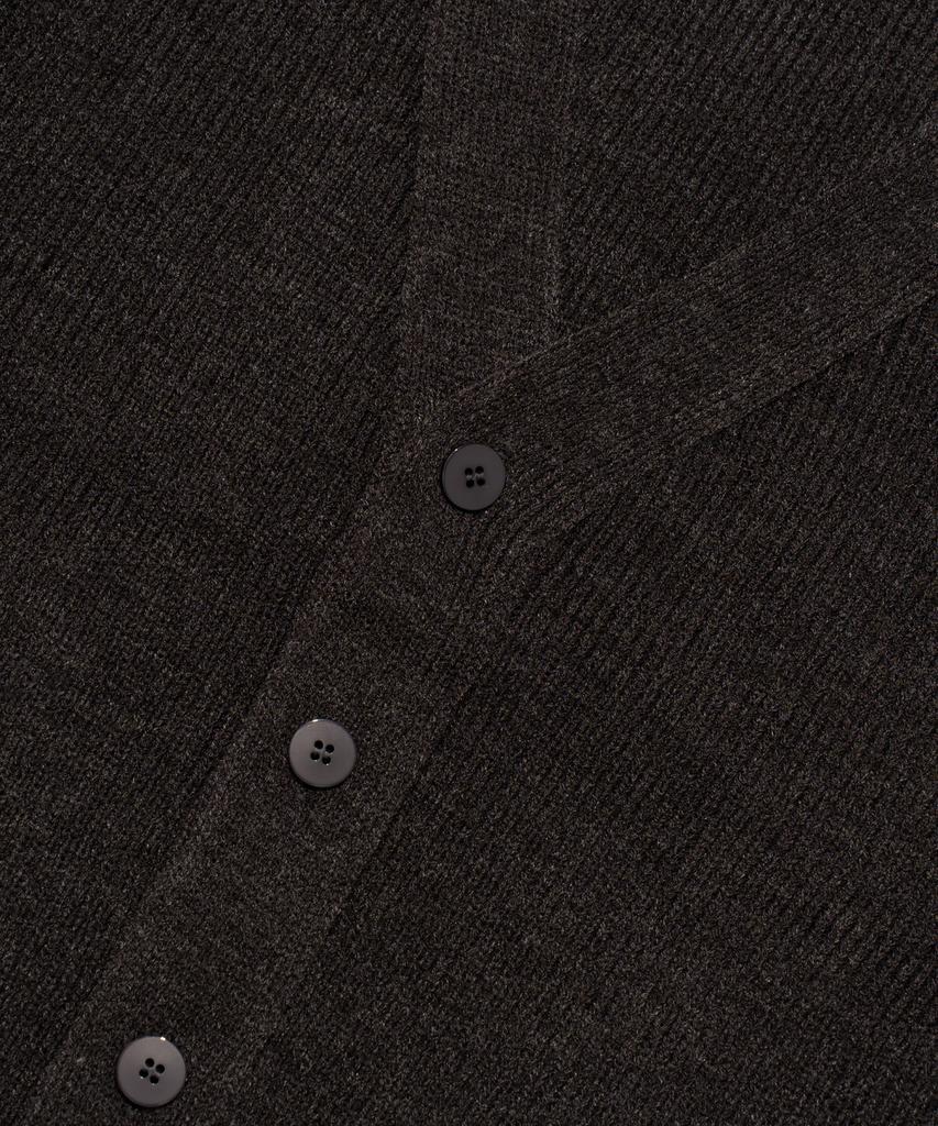 Cargobros Heritage Knit V-Neck Cardigan (Charcoal)