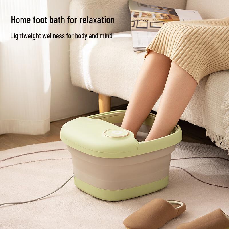 SoiKoi Foldable Heated Massage Foot Bath CN plug (adapter included)