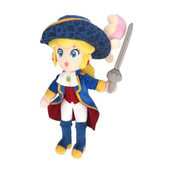 Sanei Boeki Princess Peach Showtime! Sword Peach Plush PPS02
