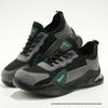 Men's Lightweight Steel Toe Safety Shoes - Anti-Smash, Anti-Puncture, Non-Slip, Wear-Resistant for Construction Sites.