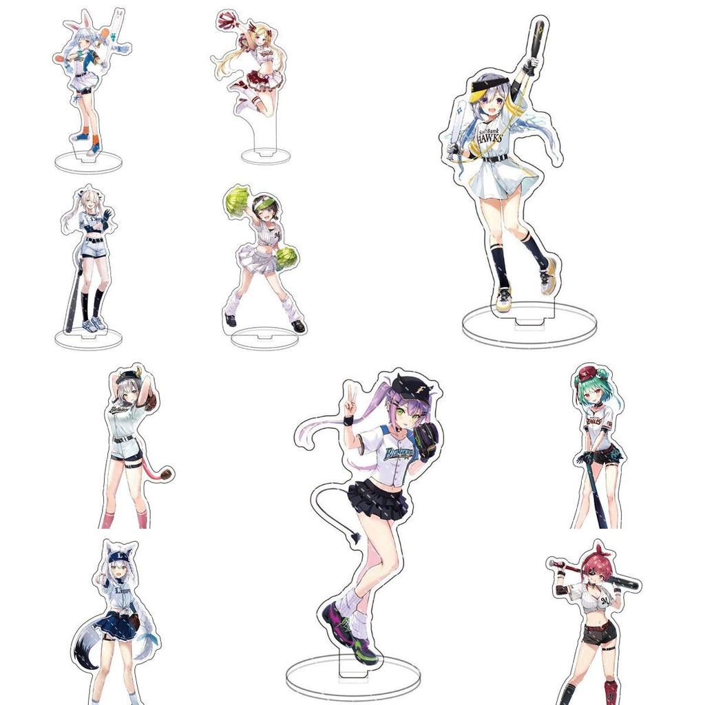 Adorable Hololive Acrylic Stand Figure Collectible Including Aqua Akai Shirakami Pekora Natsuiro Inugami Sakura
