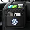 For Volkswagen  A1 Car Back Seat Organizer Hanging Automatic Storage Pocket for Volkswagen VW RLINE GOLF POLO PASSAT B5 Beetle Tiguan T-ROC Touareg