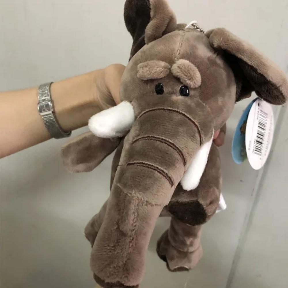25cm Mignon Animal de la Jungle Peluches Lion Éléphant Girafe Singe Poupée en Peluche Jouets pour Enfants Bébé Enfants Cadeau d'Anniversaire