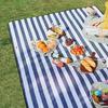 Mat Beach Blanket Picnic Insulation 200x200 Large Waterproof Foldable Strips