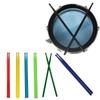 IRIN 1 Pair 5A Nylon Drum Sticks Colourful Jazz Marching Drum ABS Drum Stick Percussion Instrument Parts Practice Accessories