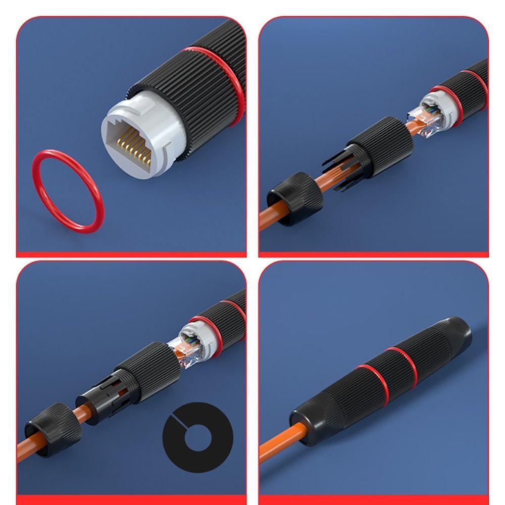 Adapter Female Ethernet Network Straight-through Broadband Network Cable Extender  Cable