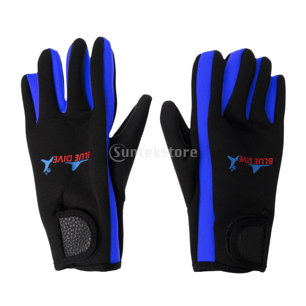 15mm Neoprene Men and Women Warm Scuba Diving Gloves Windsurfing Surfing Spearfishing Snorkeling Boating Gloves Anti-Slip
