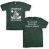 Authentic Dropkick Murphys Skelly Piper T-Shirt Hunter Green S-2XL NEW Unisex T-Shirt