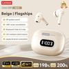 Original Lenovo LE207 TWS Wireless Bluetooth 6.0 Earphones LED Digital Display Travel Sports Headphones Low Latency HIFI Audio Comfort