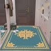 European Style Entrance Door Mat Bedroom Door Anti Slip and Absorbent Bathroom Floor Mat Bathroom Door Mat