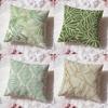 Leaf Cushion Cover Premium Comfort Reversible Pillow Cove Two In One Design for Any Room  Car Interior