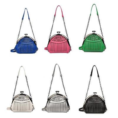 Womens Shoulder Bag Fashion Tassels Crossbody Bag Messenger Bag Leather Handbags