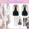 Adorable Japanese Anime Inspired Cosplay Costume For Ellie With Colorful Accessories