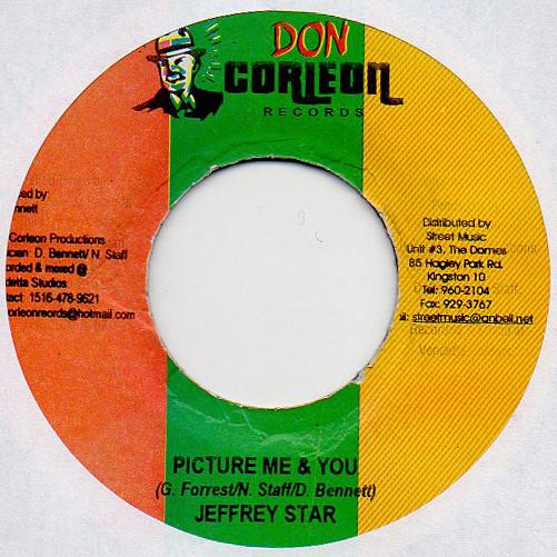 

7inch Record JEFFREY STAR - Picture Me & You NONE Don Corleon Rec 2005 Jamaica Reggae, Ska & Dub Used