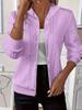 Women's White Knit Zip-Up Hooded Sweatshirt with Multiple Color Options