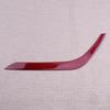 2Pcs Car Front Left Right Headlight Eyelid Eyebrow Cover Trim Fit for Toyota Tundra 2014 2015 2016 2017 2018 Carbon Fiber Red