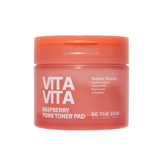 Be The Skin Vitavita Raspberry PDRN Toner Pad 60ea
