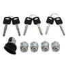 Car Door Lock Cylinder Key Set 1L3Z 11582 A Ignition Switch Lock Key Kit Replacement For Ford Excursion 2000 to 2005
