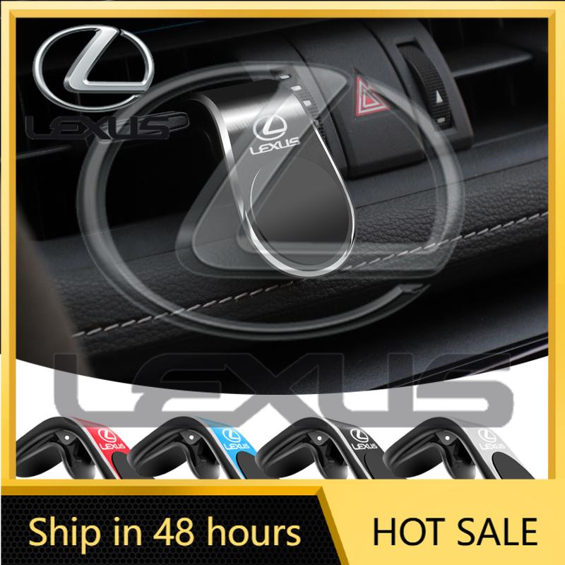 2026 Hot Interior Stickers 1Pcs Magnetic Car Emblem Phone Holder 360 Rotation Bracket For Lexus F SPORT GX460 Ct200h IS250 ES 22 EC4