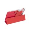 Etui universel - rivacase - 10 pouces - rouge - cuir pu - microfibre