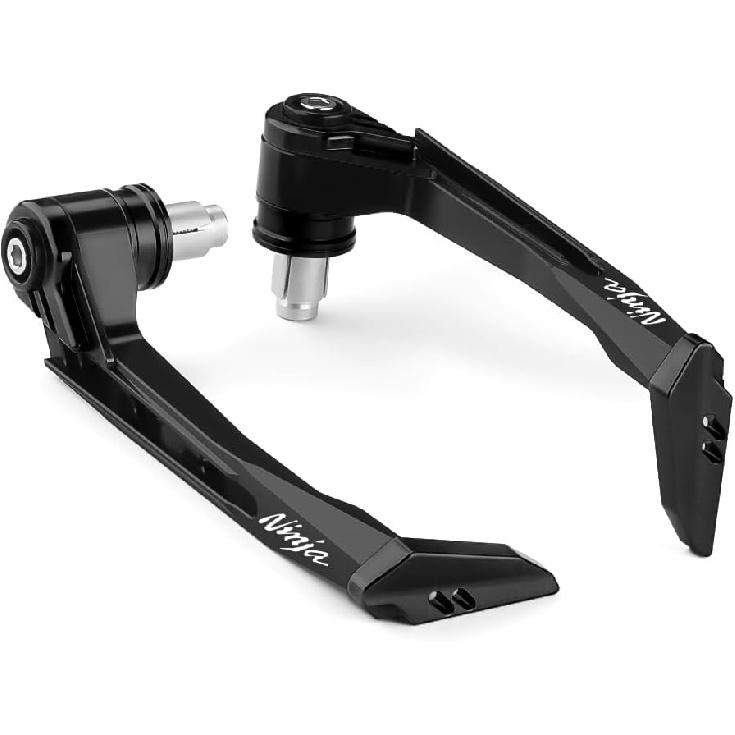 

Motorcycle Brake Clutch Lever Guards Bar End Handguard Compatible With Ninja ZX4R ZX4RR ZX6R ZX10R ZX10RR ZX14R | Handlebar Protector ZX-4R ZX-6R чёрный