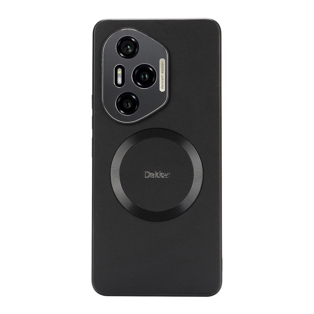 Einfache Leder-Magnet-Handyhülle ist geeignet für Honor 400PRO sturzsicher MAGIC6 feines Loch X60PRO High-End-Schutzhülle.