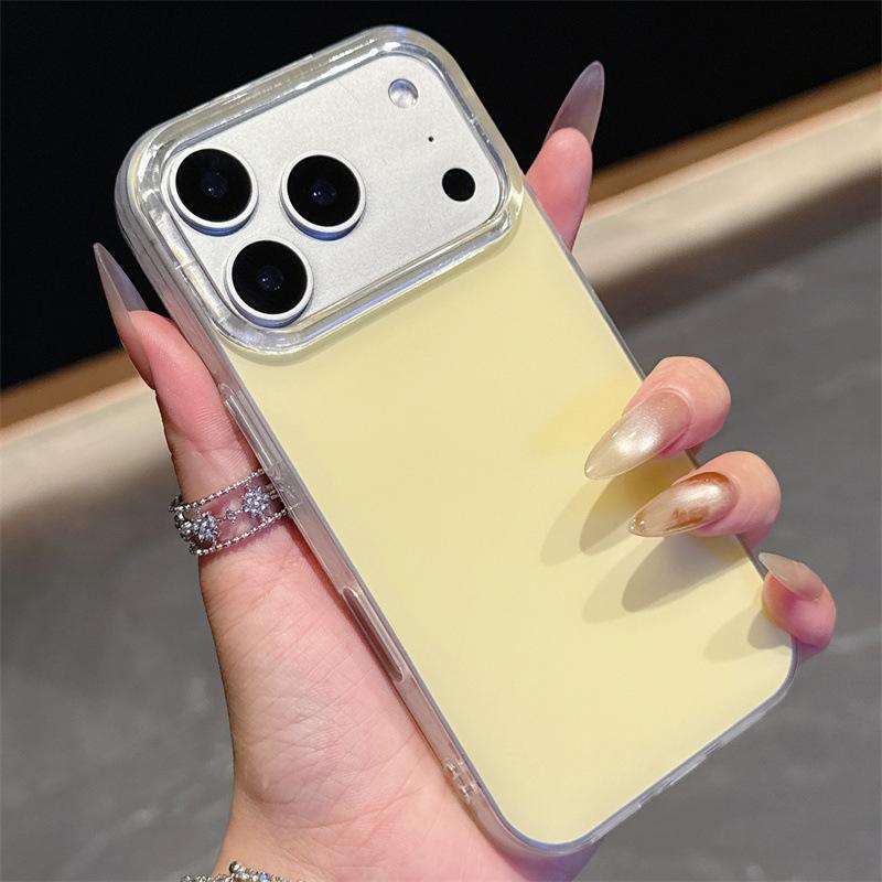 

Compatible with iPhone 17 Pro Max Simple Solid Color Phone Case 14/13