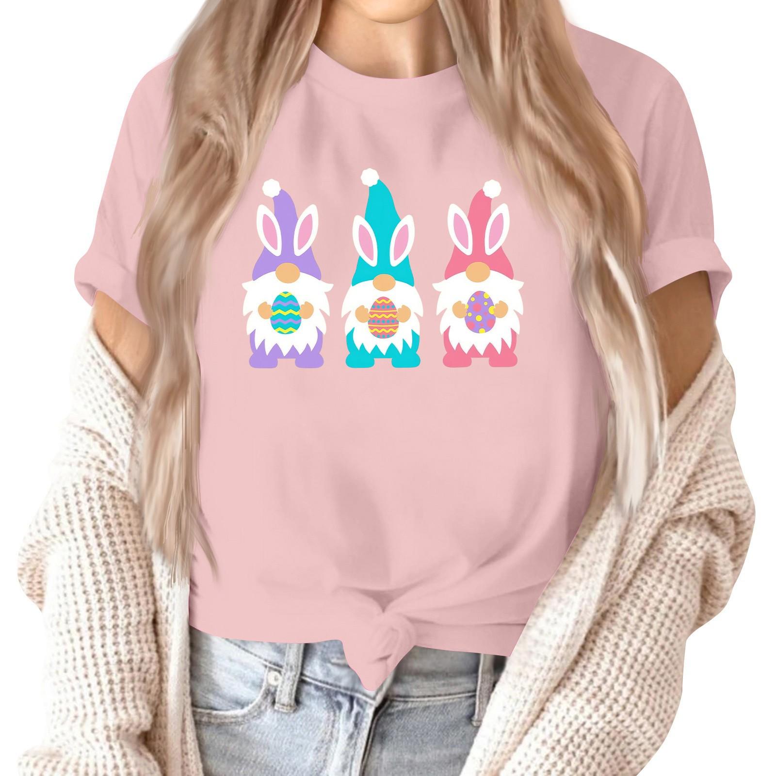 

Женский топ с коротким рукавом и принтом на шее M светло-фиолетовый