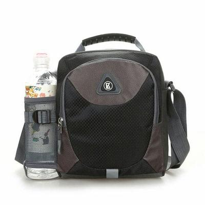 Shoulder Bag with Drink Perfect for and Outdoor Fits Water Bottles and PET Black Schicksal. Holder, Travel, Walking, Takeout, Cycling, Fishing,