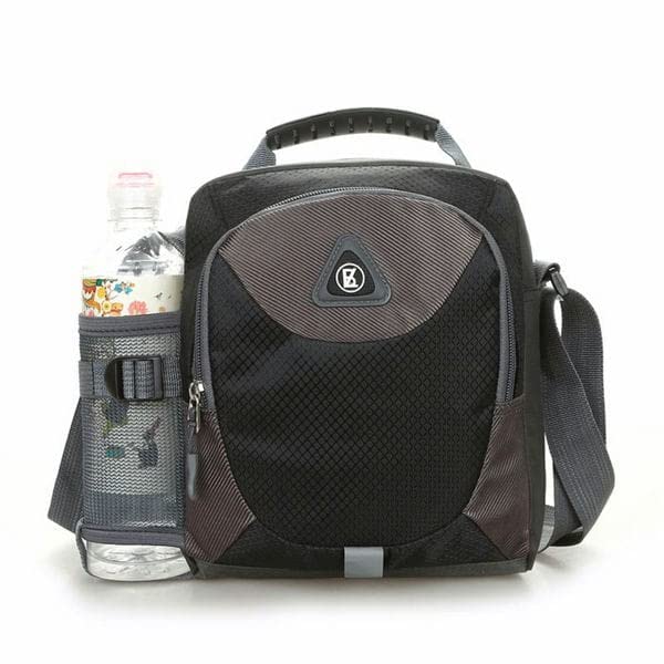 

Наплечная сумка с держателем для напитков Идеально подходит для и улицы Подходит для бутылок для воды и ПЭТ Черный Schicksal. Держатель, Путешествия, Ходьба, На вынос, Велоспорт, Рыбалка, чёрный