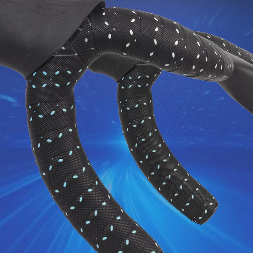 2Pcs Road Bikes Handlebars Tape NonSlip Shock Absorption Handlebars Tape Cycling Handle Wrap Cycling Handlebars Tape