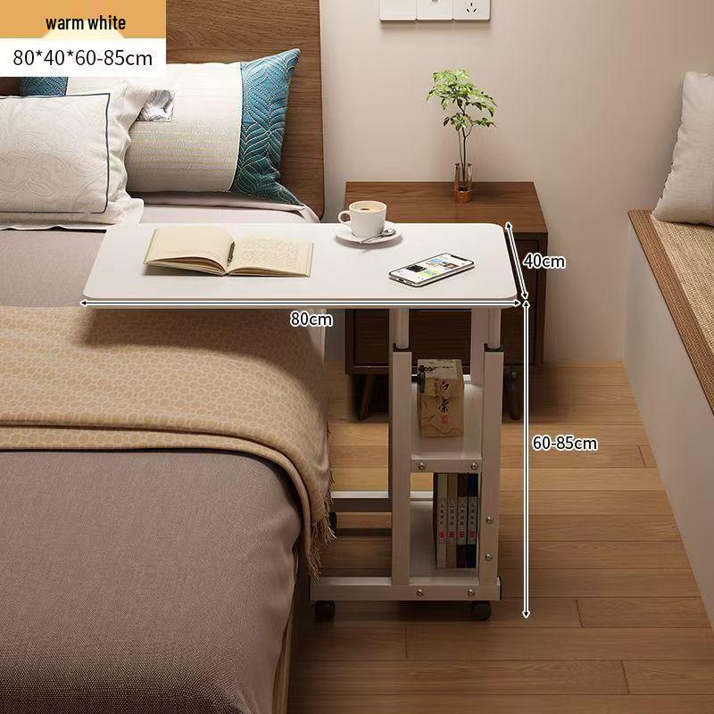 Adjustable Portable Bedside Desk: Movable Study Table for Dorms