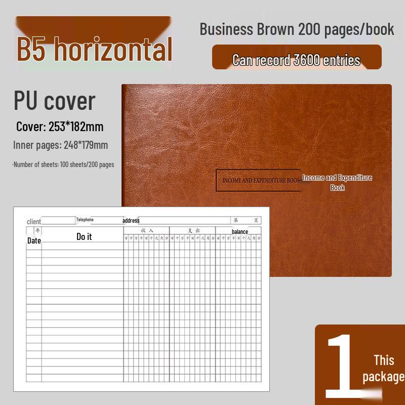 Subsidiary Ledger: Income & Expenditure Accounting Book for Business