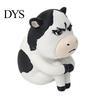 3D Printed Cow Toy Dairy Figurine, Cartoon Cattle Statue for Desk Decor, Figurine Mini Sculpture Home Office, Gift Animal Lovers Accessory