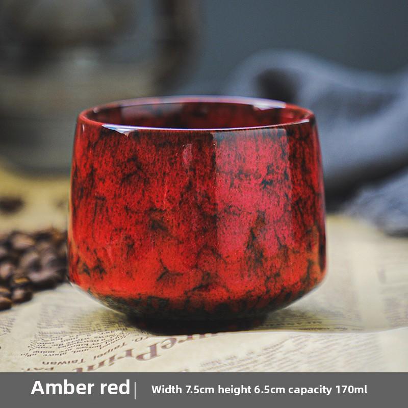 

Small ceramic coffee cup, office and home latte art cup, personal hand warmer water cup 200ml