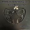 Rpha 11 Helmet Gear Base for HJC HJ-26, Rpha 70 Base Plate Accessories Pivot Kit Replacemet