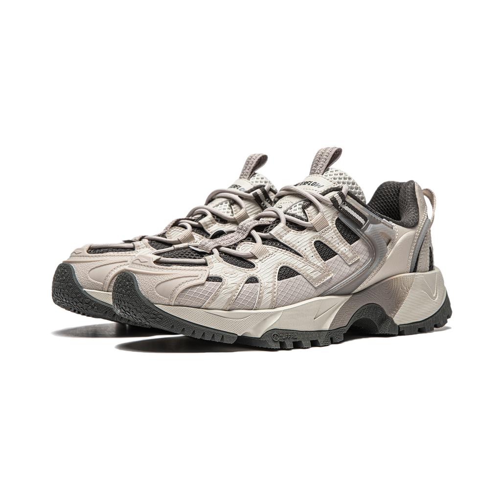 New LiNing CF Tracing Collection, Xingye Cushioning, Wear Resistant Low top Casual Shoes Women's Gray AGLU074-1