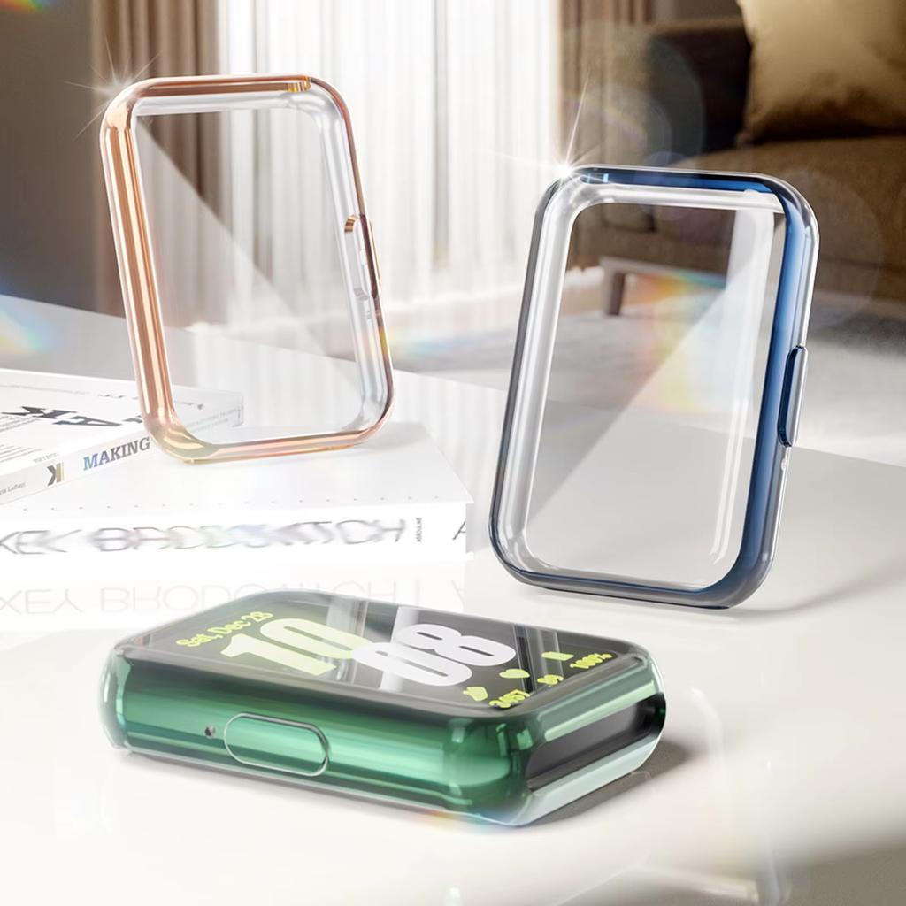 Screen Protector For Samsung Galaxy Fit 3 Case Soft TPU Bumper Shell Smart Watch All-around Protective Galaxy Fit3 Accessories