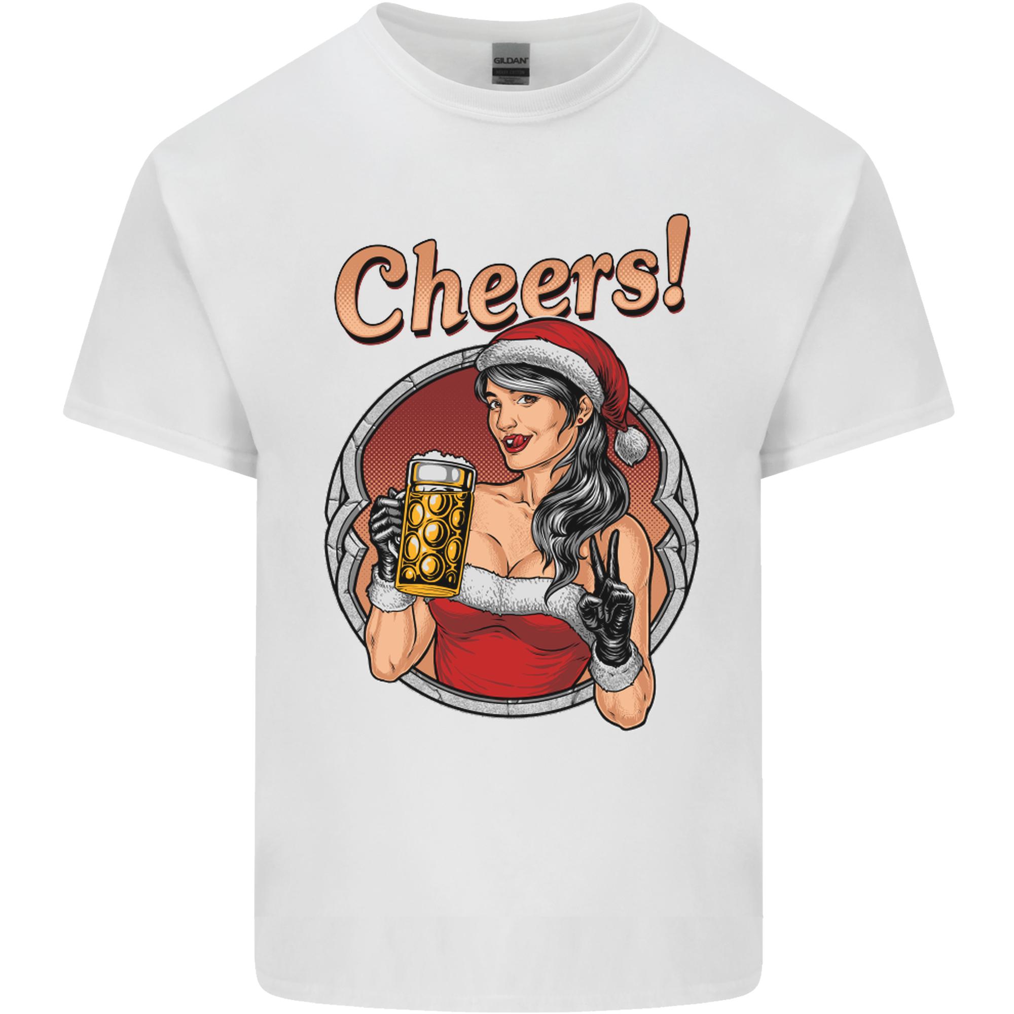 Christmas Sexy Santa Claus Xmas Unisexs Light Cotton TShirt S
