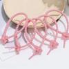 10pcs Silicone Self-Locking Wire Cable Zip Ties Multi-functional Reusable Cable Ties Organiser Fasten Cable Food Bag Bundle Tool