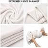 Dekorativní umělecké téma Přehoz na postel Vlastní jméno Text Personalizovaná deka Měkká útulná deka pro domov Pohovku Postel
