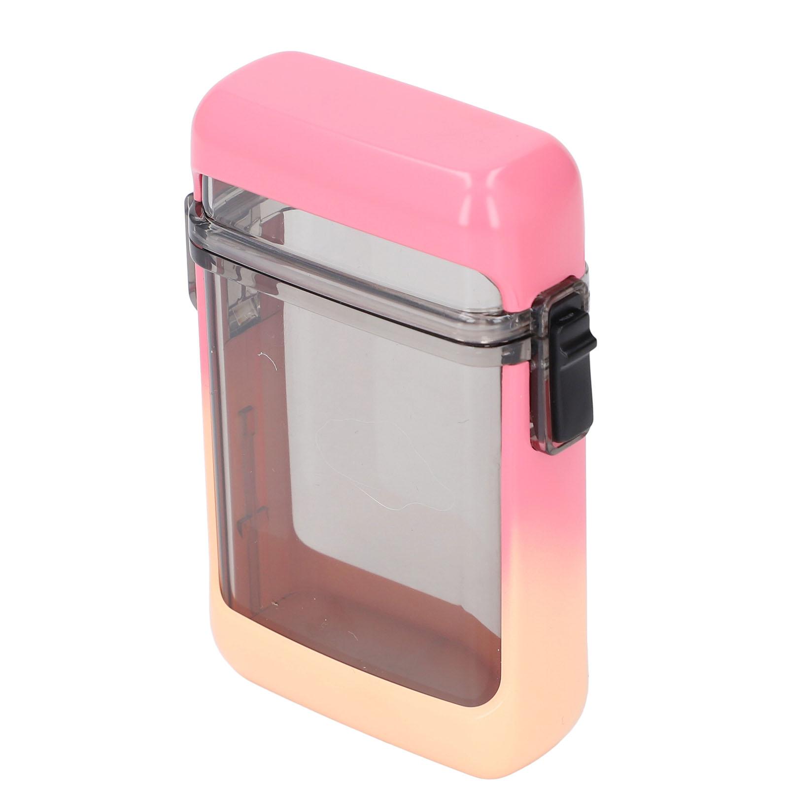Водонепроницаемый карманный чехол Прозрачный уплотнительный многофункциональный водонепроницаемый держатель для бейджа Градиент розовый