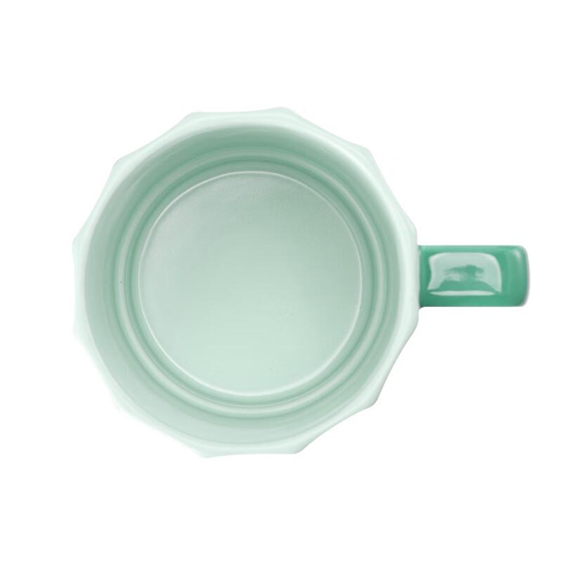 Starbucks Geometryczny Zielony Ceramiczny Kubek 450ml