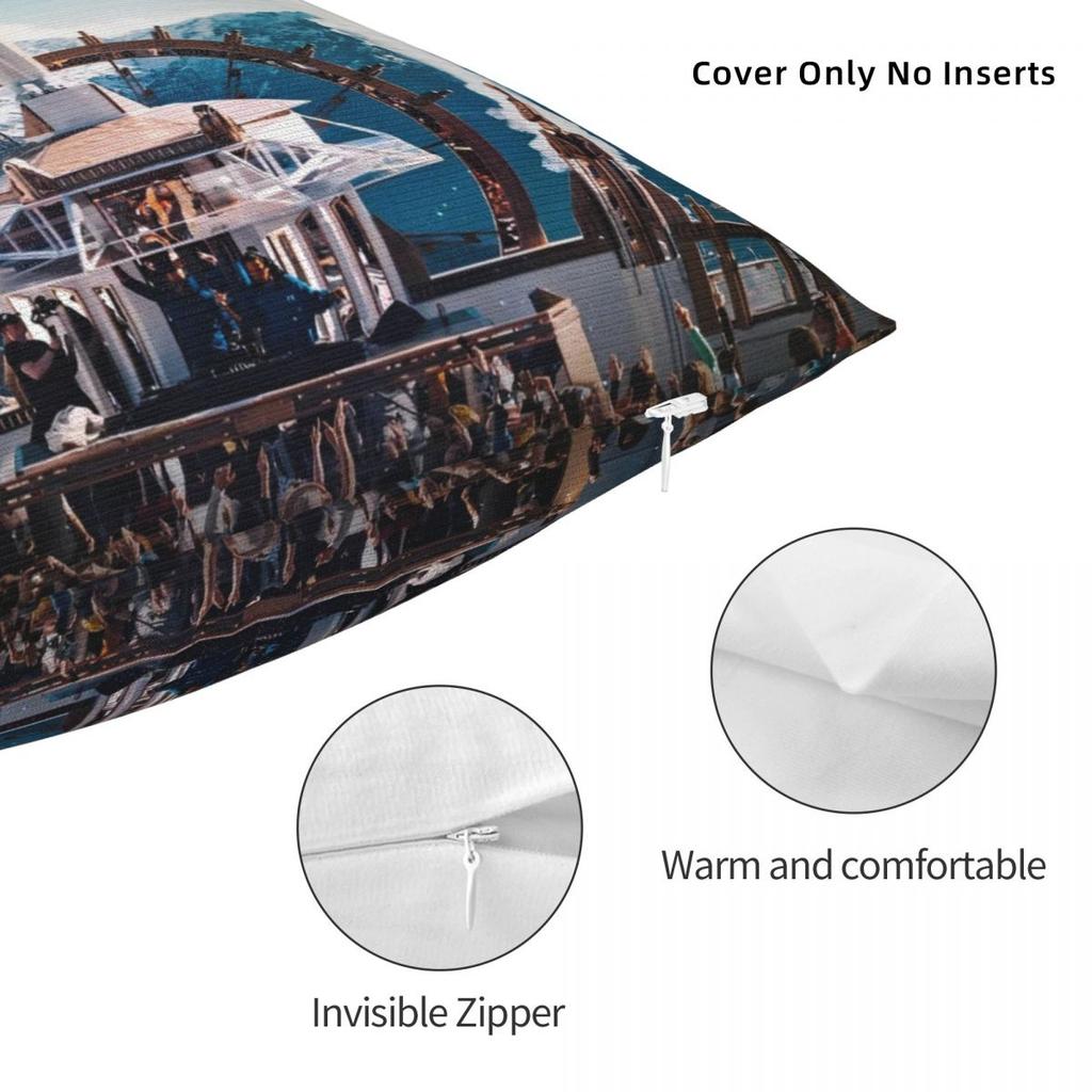 Tomorrowlandd Music Festival Pillow Covers Room Cushion Case Funny Home Decoration Pillowcase 40*40