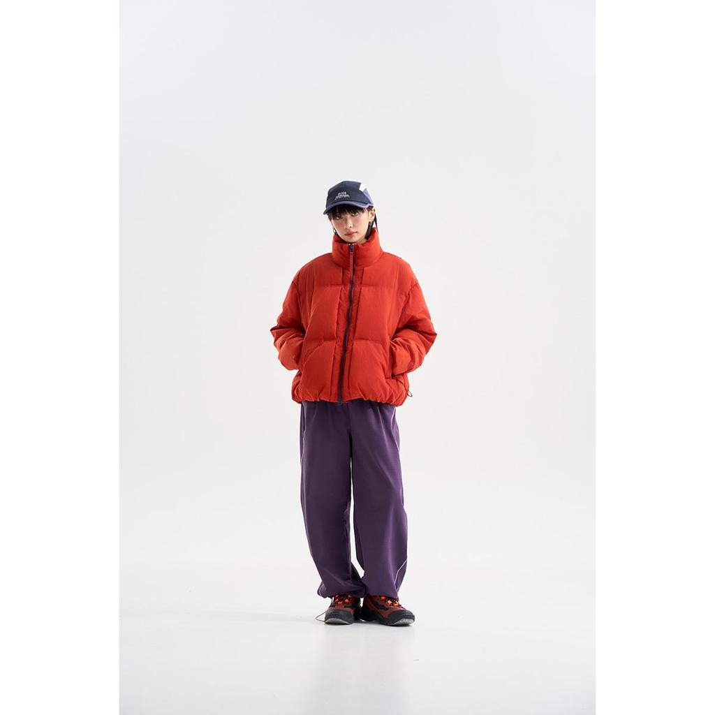 BLACKARMADA Unisex Winter Camping Stand-Up Collar White Duck Down Jacket MY6818