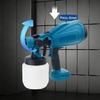Portable 220V Cordless Paint Sprayer, 150 Din/s Viscosity, 4 Nozzle Type HighPerformances For DIY Enthusiasts