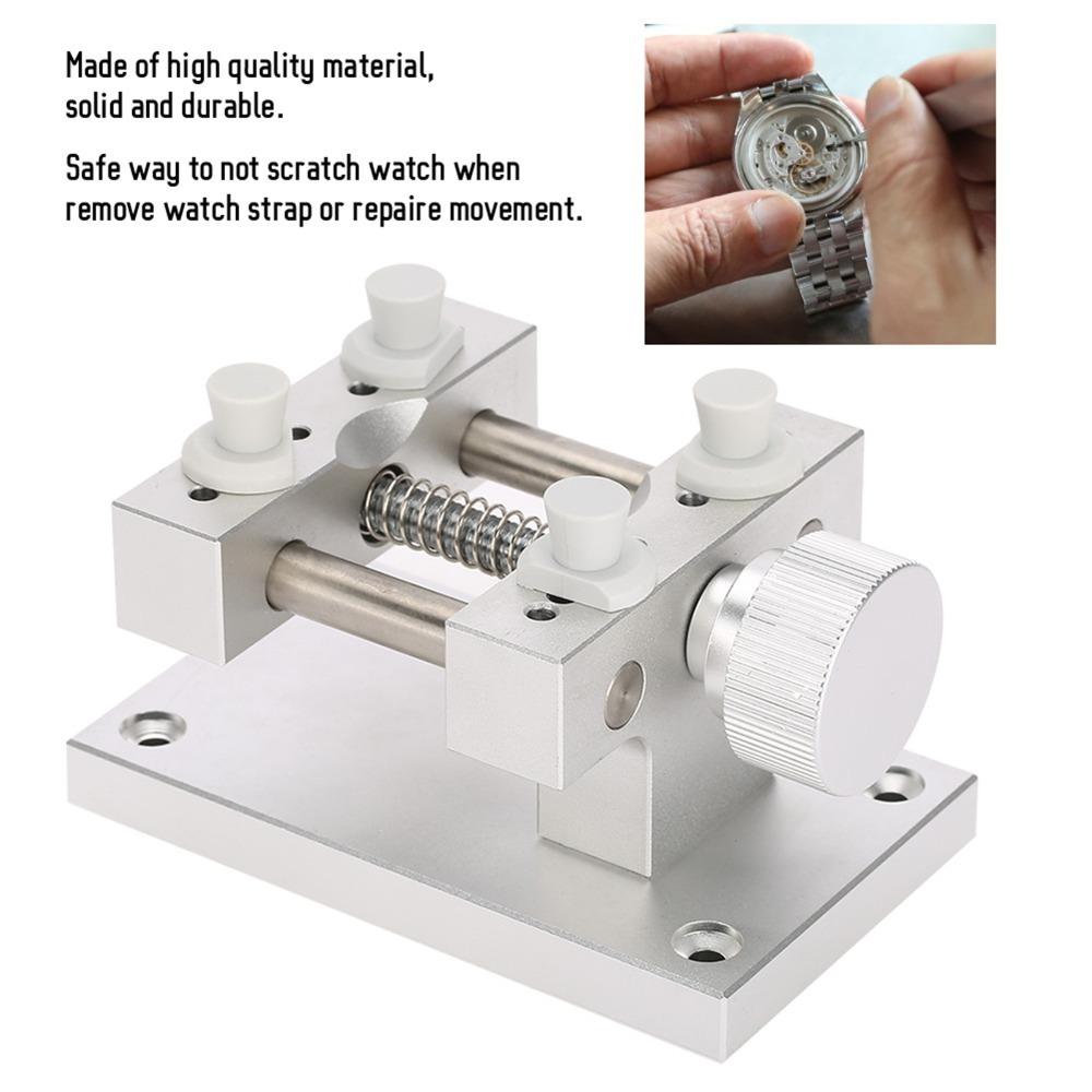 Solid structure Watch Clamp Aluminum material Repair Tool Watch Stand Movement fixing