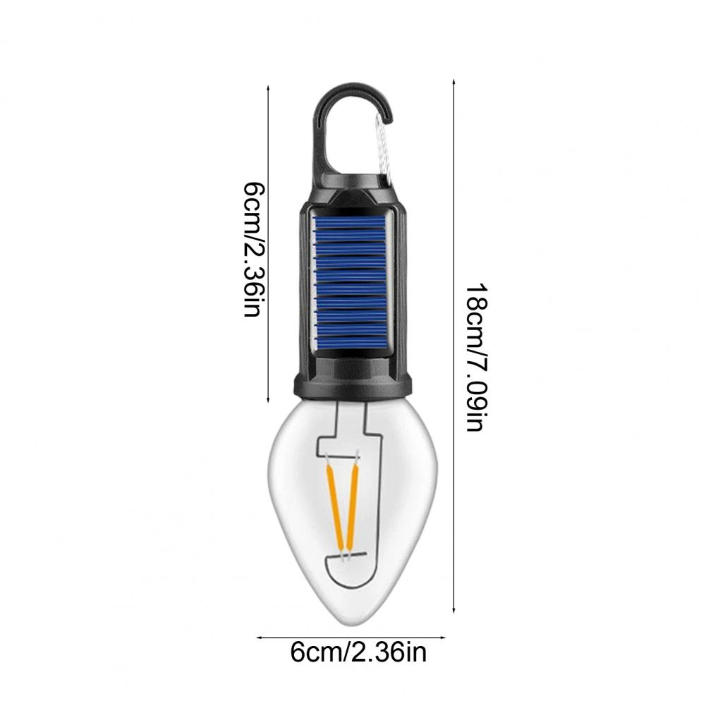 1/2/3/4 ks Solární dobíjecí kempingové světlo 3 režimy Nastavitelné Přenosné Venkovní Turistické Nouzové Stan Závěsná LED žárovka Lampa